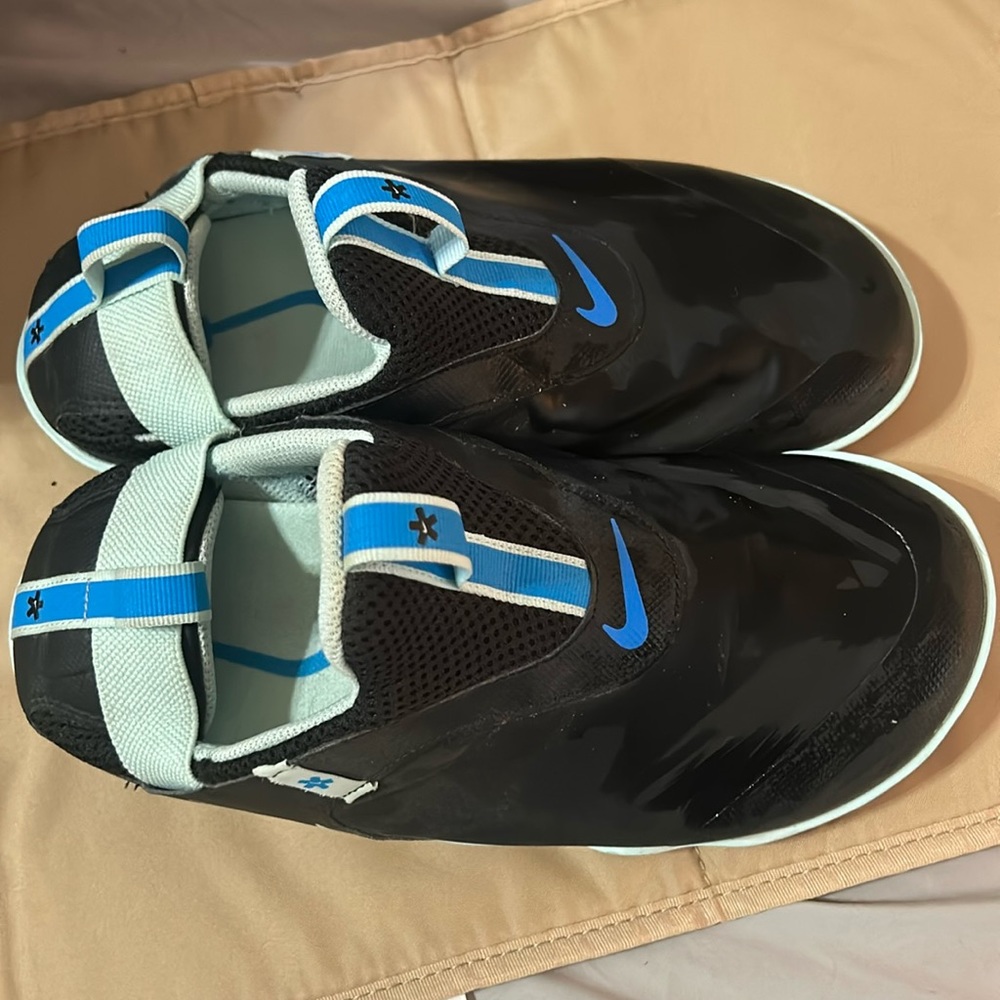 Nike Air Zoom Pulse Medical Slip On Shoes Black Teal Size men 7 or women’s 8.5